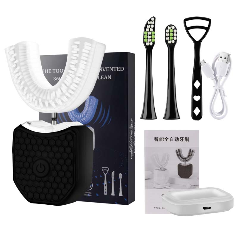 Teeth Whitening Toothbrush - U Shape Tooth Brush Wireless Electric