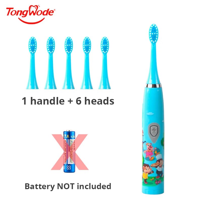 Teeth Whitening Toothbrush - Children Sonic Electric Toothbrush IPX7 Waterproof