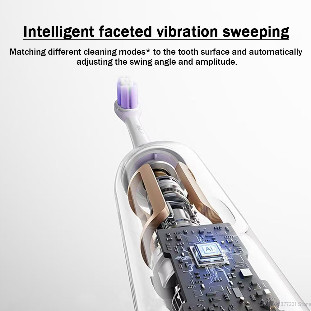 NEW MIJIA Oscillation Electric - đánh giá và giá Teeth Whitening Toothbrush