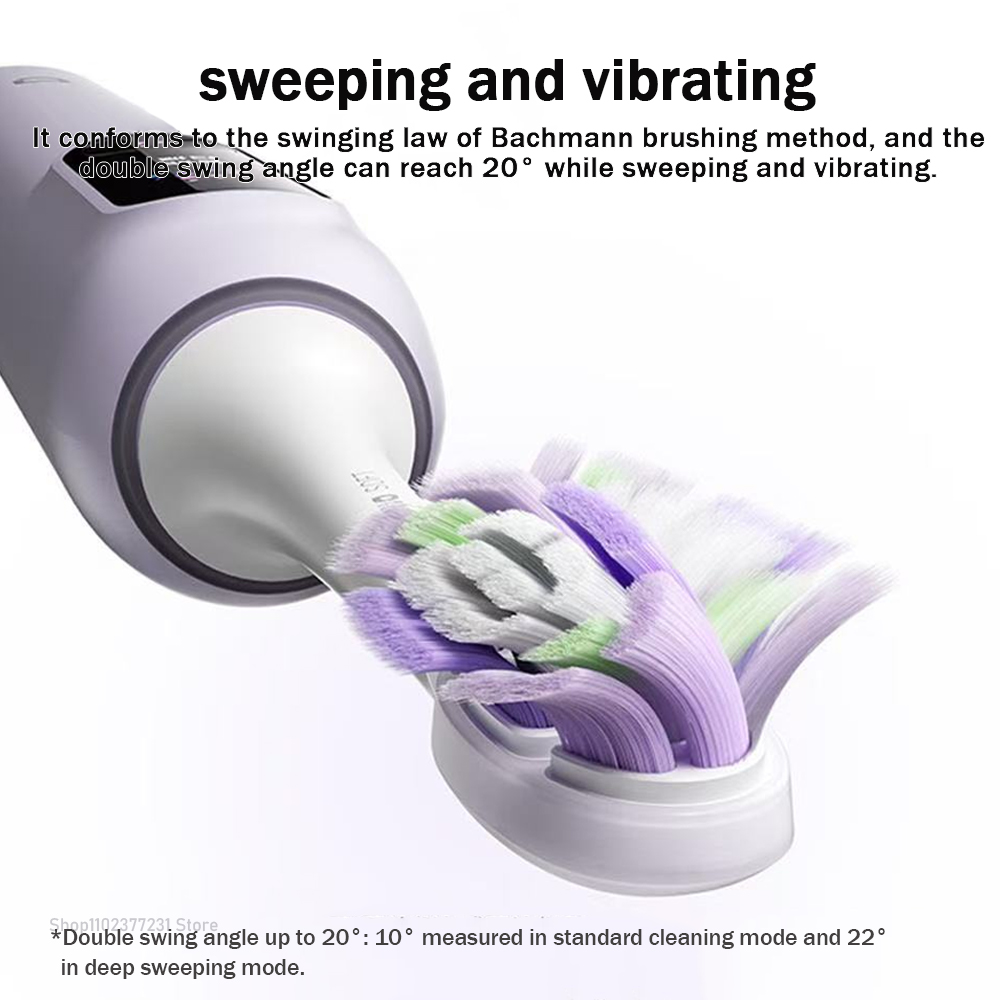 NEW MIJIA Oscillation Electric - đánh giá và giá Teeth Whitening Toothbrush