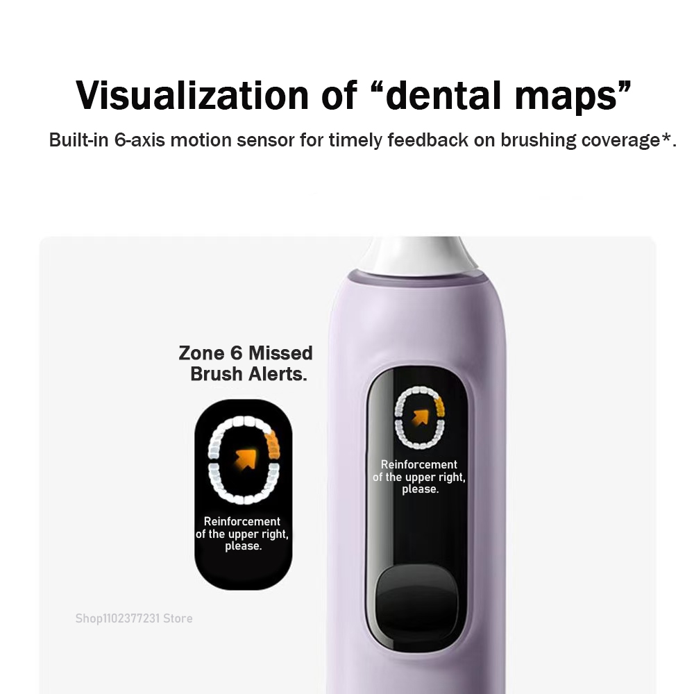 NEW MIJIA Oscillation Electric - đánh giá và giá Teeth Whitening Toothbrush
