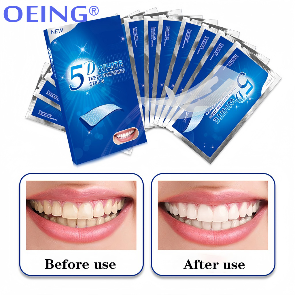 9D 5D Teeth Whitening Strip 14 - đánh giá và giá Teeth Whitening Home Kit