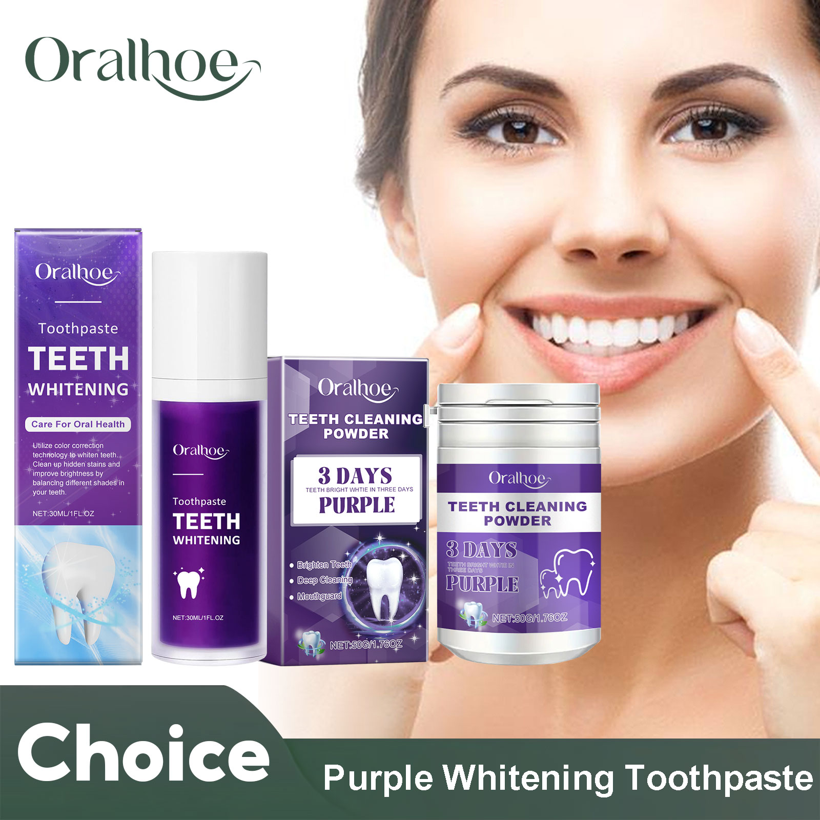 Purple Corrector Teeth Whiteni - đánh giá và giá Teeth Whitening Vape