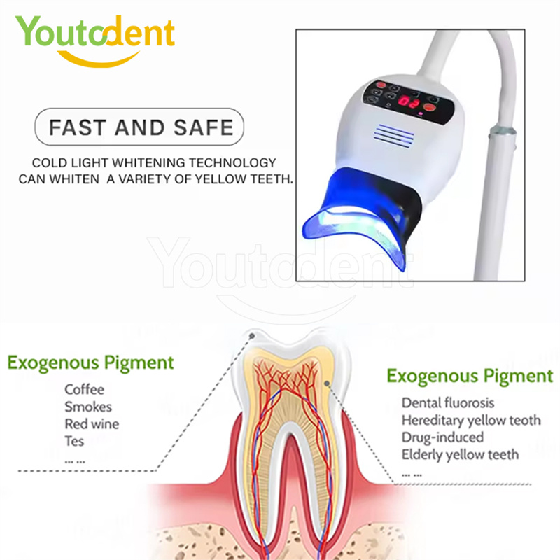 Professional Dental 3Color Lig - đánh giá và giá Teeth Whitening Led