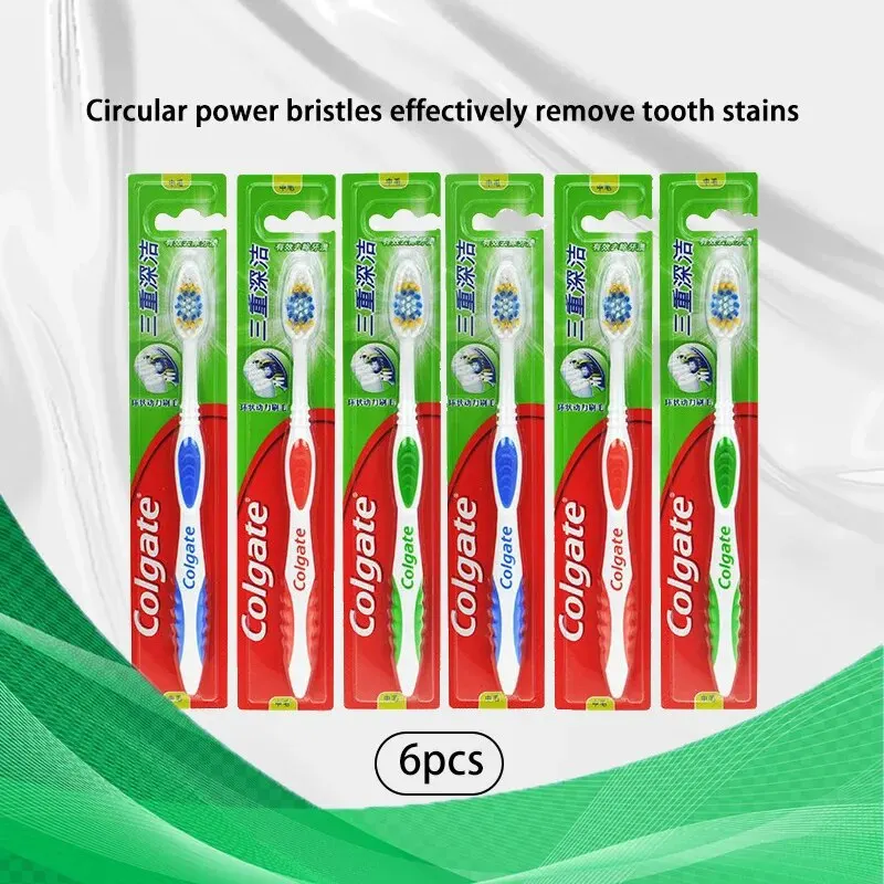 Colgate 6pcs Adult Soft Bristl - đánh giá và giá Teeth Whitening Home Kit