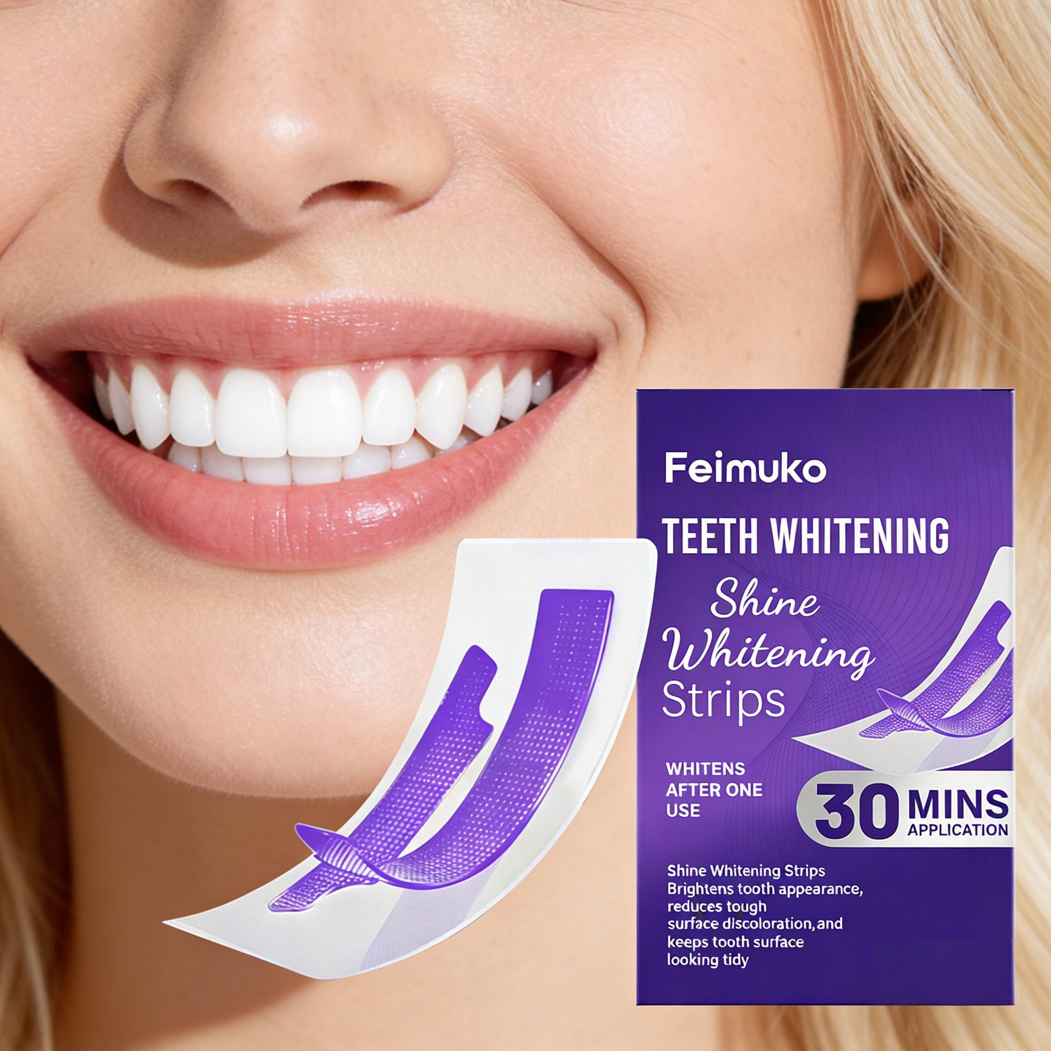 Teeth Whitening Strip Reduce S - đánh giá và giá Teeth Whitening Flash