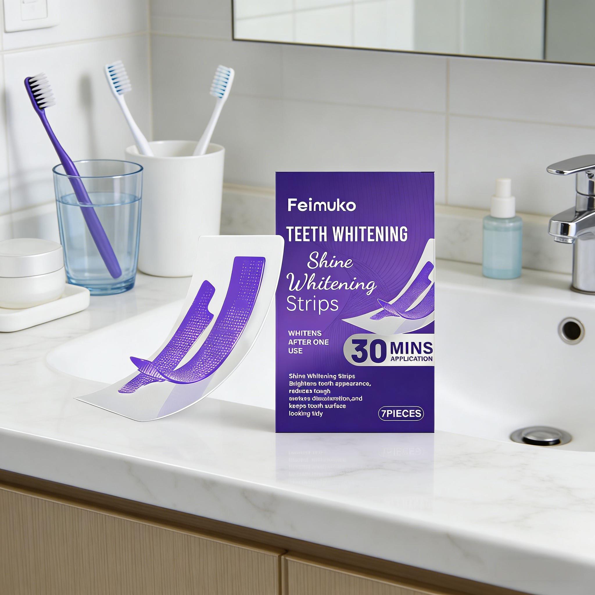 Teeth Whitening Strip Reduce S - đánh giá và giá Teeth Whitening Flash