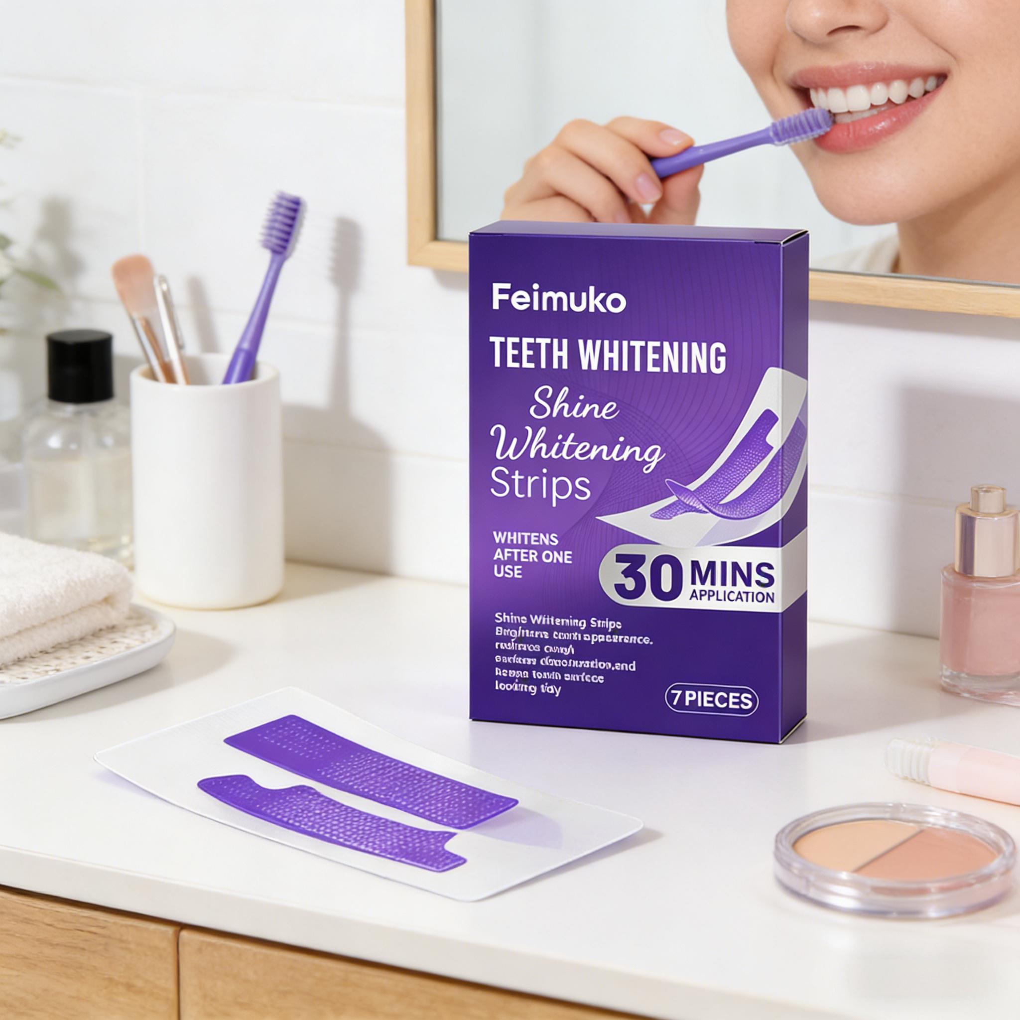 Teeth Whitening Strip Reduce S - đánh giá và giá Teeth Whitening Flash