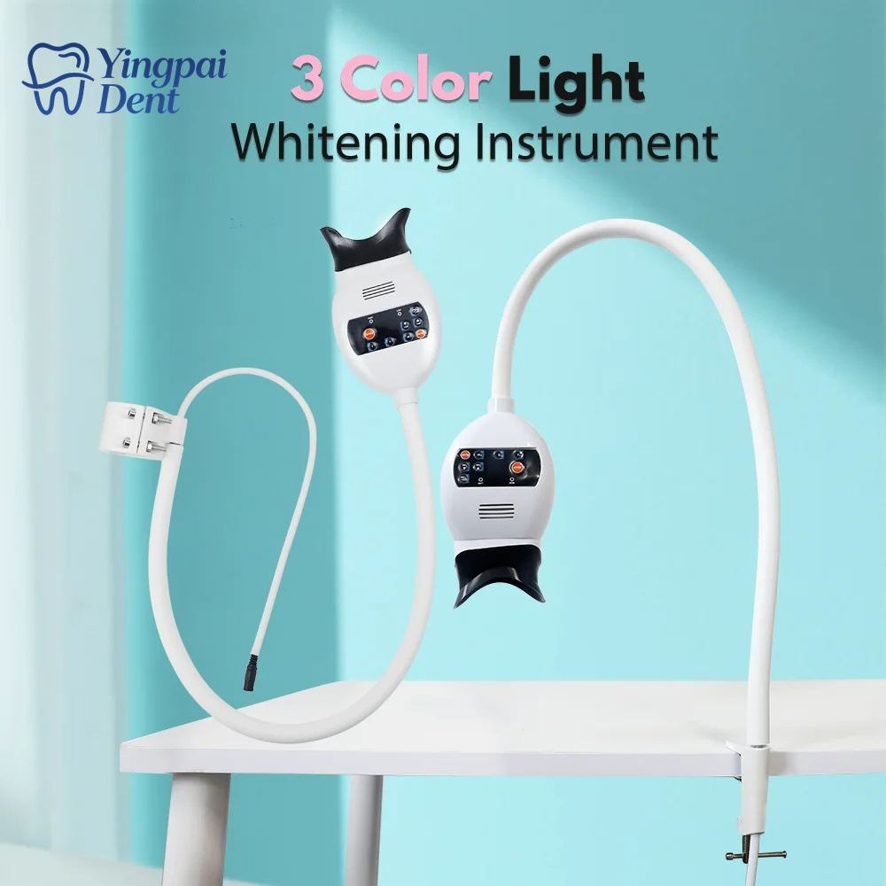 Adjustable 3 Colors LED Teeth  - đánh giá và giá Teeth Whitening Led