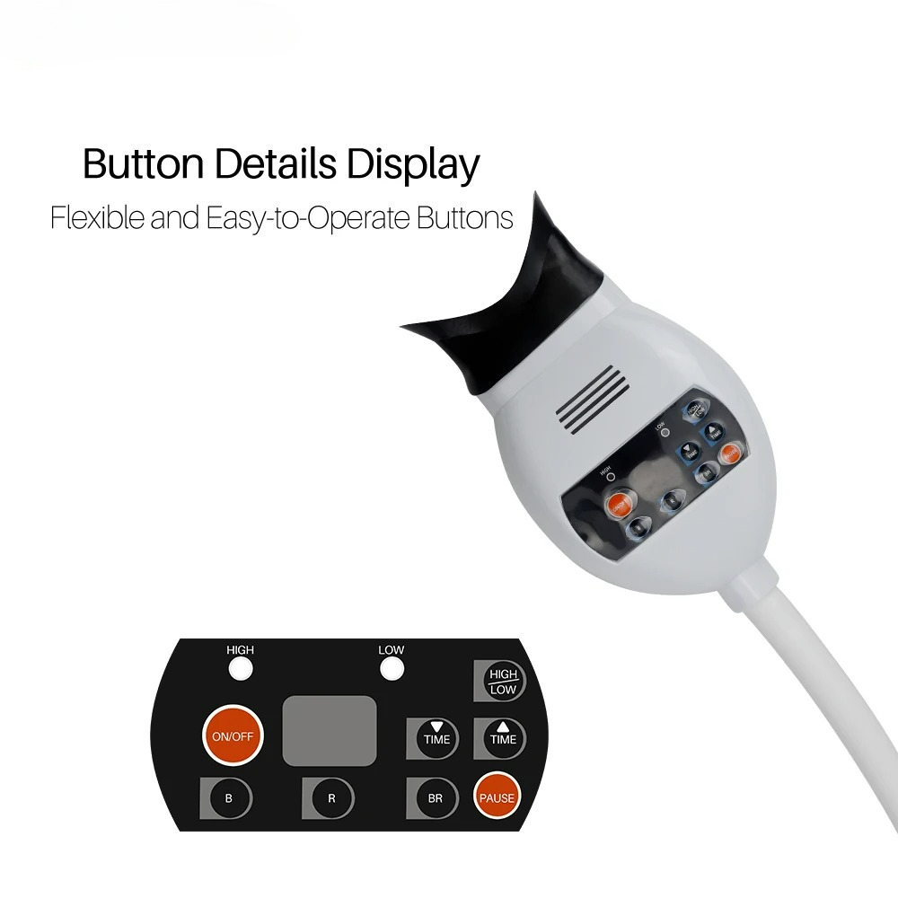 Adjustable 3 Colors LED Teeth  - đánh giá và giá Teeth Whitening Led