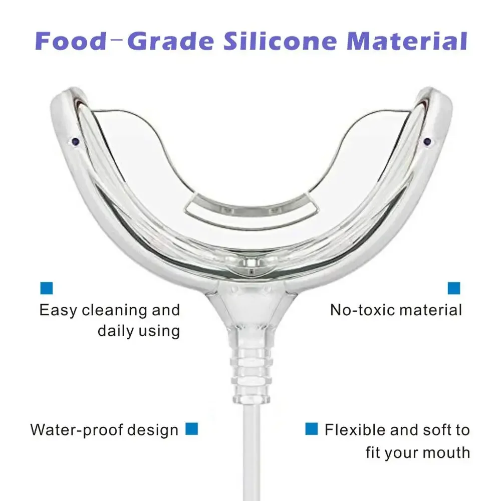 Portable LED Cold Blue Light S - đánh giá và giá Teeth Whitening Home Kit