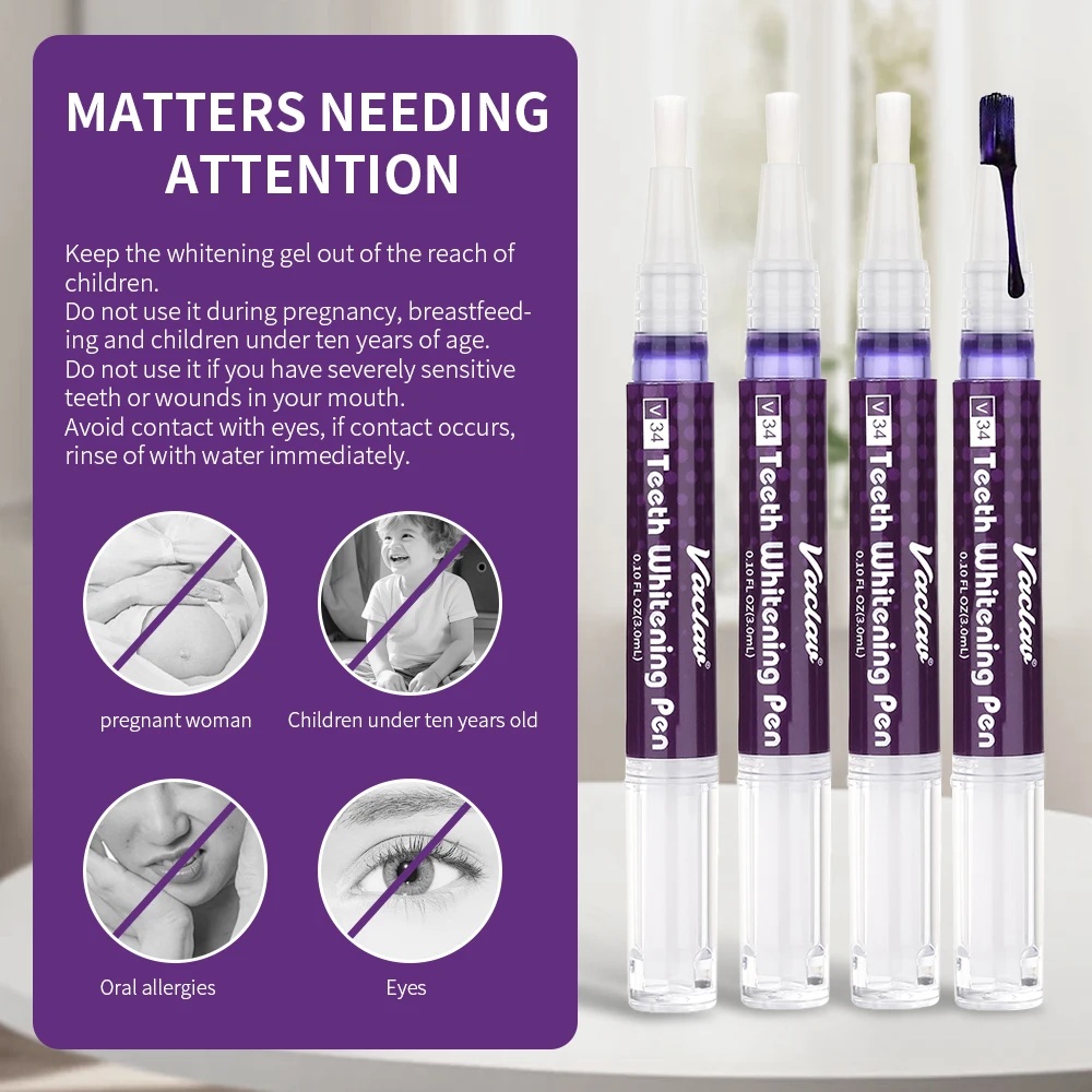 Vaclav V34 Purple teeth whiten - đánh giá và giá Teeth Whitening Doctor