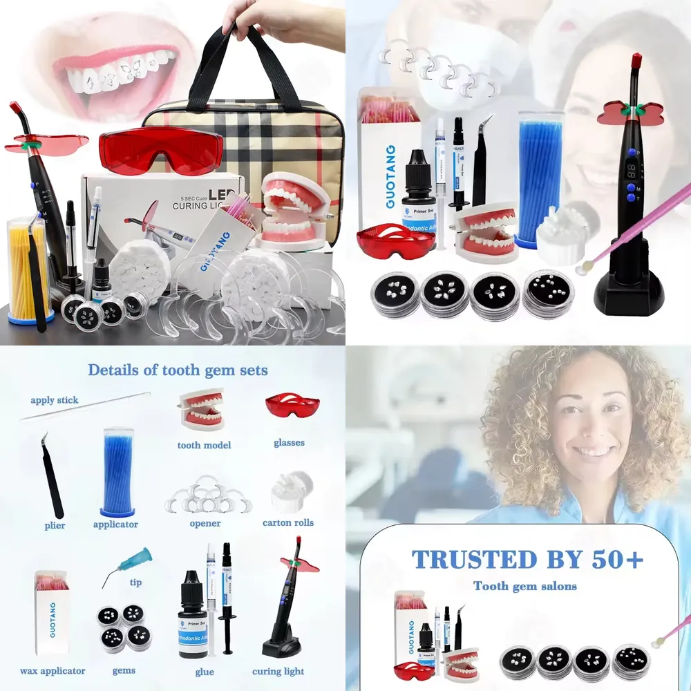 【CHIMU HOME】 Home Use Tooth Ge - đánh giá và giá Teeth Whitening Home Kit